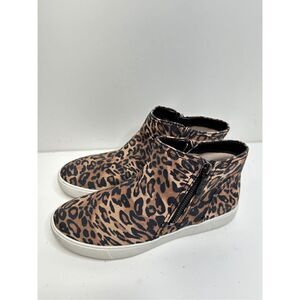 Naturalizer‎ Celeste Womens Booties Animal Print Zip Up Size 6